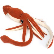 TigerTaleToys (타이거 테일 장난감) 오징어 다이오 오징어 큰 봉제 장난감 진짜 86cm 애완 동물 오징어 연체 동물 까마귀 [일본 정규품]