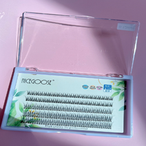 간편부착 인조속눈썹 공연용속눈썹 다양한사이즈, 10가닥 샤인래쉬