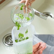 음식물 물빠짐 일회용 봉투 30P 음식물쓰레기수거 음식물처리기 음식물쓰레기냄새