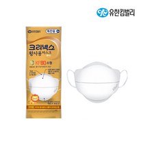 +특판용+ 크리넥스 황사용 마스크 플러스 KF80 소형 중형 대형 화이트 황사 및 미세먼지 차단 4단 접이식 의약외품 유한킴벌리 마스크 코스트코 동일 +사은품 착한마스크 1매, 플러스kf80소형+착한1매