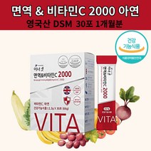 고함량 고용량 비타민C 2000 하루권장량 분말 비타민씨 효능 아스코르브산 휴온스, 1개, 30포