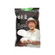 두레생협 생꽃소금(500g/국산)2개 꽃소금/후추/간장/설탕/맛소금/구운소금/천일염/식초/참기름/식용유, 단일 수량