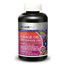 네추럴플러스 캐나다보라지오일1200 180캡슐