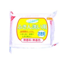 (일본) 백설귀부인 무향료 무착색 무표백제 청소 설거지 살균 행주비누, 단품