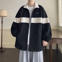연갈색 블랙 남자 봄가을 스웨이드 자켓 남녀공용 스트릿 이지캐주얼 출근룩