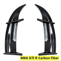 폭스바겐 골프 mk6 gti r 2019 -2021 리어 스포일러 루프 윙 트렁크 윈도우 스플리터 악세사리, mk6 gti r 카본