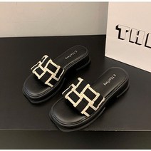 로엘란 여성 발편한 데일리 꼬임 스트랩 아치 키높이 슬리퍼