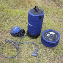 발펌프 프레셔 휴대용 캠핑 물놀이 샤워기 야외샤워기 캠핑용샤워백 육아