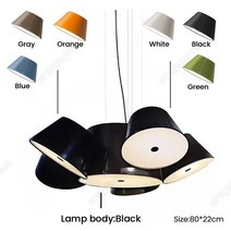 다이닝 룸용 모던 스페인 디자이너 펜던트 조명 북유럽 약물 다채로운 침실 걸이식 고정장치, [02] 3head White Body, [01] 웜 화이트, [05] Green