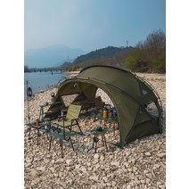 라운지 쉘터 옥타곤텐트 육각 리빙쉘 터널형 텐트 Kunlun 야외 구형 흑화 캠핑 봄 언덕 springhill 작은 g 장비 볼 반구 tpu, [24] 비닐 육각 캐노피[샌드 컬러][폴리스](스팟)