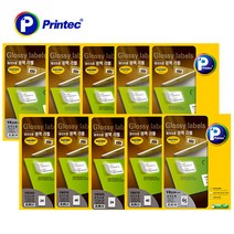 프린텍/광택라벨 100매, OPTION4. V8230-100