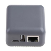 NP 미니 인쇄 서버 USB 케이블 연결 RJ LAN 포트가있는 쉬운, 01 grey, 01 grey