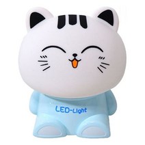 LED 말랑이 터치 무드등(고양이)