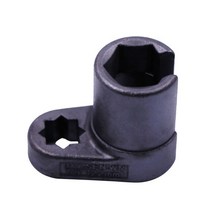 산소 센서 렌치 3 개 산소 센서 소켓 22mm 범용 풀러 및 스레드 체이서 세트 3 개 산소 센서 제거 도구 키, 03 yellow