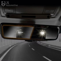 JS automotive 올뉴모닝 야간운전 후방 라이트차단 백미러 보호필름 비산방지 보호스티커 패널 실내 드레스업, 1P 한세트