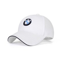 F1BMW 미니로고 자수패치 남녀공용 스포츠캡 레이싱 볼캡, BMW화이트