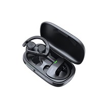 DACOM 골전도 이어폰 무선 콕콕 이어폰 bluetooth 한쪽 귀 / 양쪽 귀 스포츠 이어폰 완전 무선 이어폰 물리 버튼 음량 조절 TypeC bluetooth 5.0 좌우 분리형 헤드셋 귀걸이식 IPX5 방수 PSE / 기술적합인증 완료 일본어 사용설명서 블랙