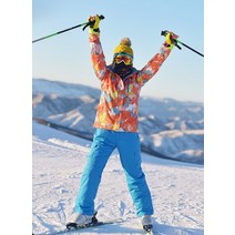 보드복 홀리데이 언바인드 카레타 스노우보드 멜빵 바지 상의 자켓 스키 복 여성 겨울
