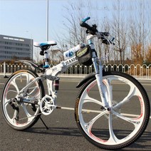 MTB 자전거 흡수 충격 경량 트렉자전거 산악 오프로드 광폭, 30단_24 | 26인치