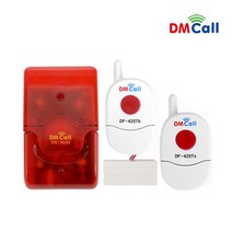 디엠콜 FM무선비상벨/비상도어벨/경광등 비상사이렌/비상벨/경광등, DR-360R(무선경보수신기), 1개