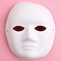 종이탈 사람 소 어린이 얼굴 가면 만들기 꾸미기, 1개