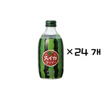 일본 토모마스 수박사이다 스이카사이다 300ml 24개 1박스 타나카 음료수 타나카수박쥬스