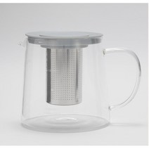 1500ml 1 5리터 차망 티포트 유리 주전자 녹차티포트 홍차포트 유리티팟 찻주전자 허브티주전자 유리워머