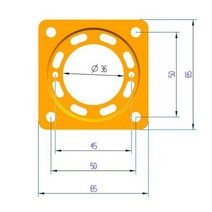 1 개 진공 튜브 충격 증거 철 플레이트 소켓 장착 핀 2A3 300B KT88 EL34 6V6 KT66 6550 하이파이 오디오 DIY, 04 Golden-4Pin