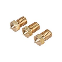 3D프린터 관련 부품 용품 3D V6 황동 노즐 0.2 0.3 0.4 0.6 0.8 1mm V5 J 헤드 핫 엔드 1.75mm 3mm 필라멘, 05 175 10