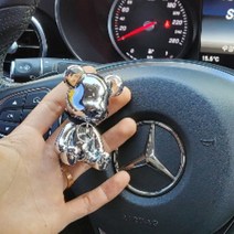 자동차크롬베어브릭방향제 벤츠 BMW 아우디 제네시스, 09.화이트머스크, 1개