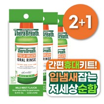 [2+1] 테라브레스 마일드민트 가글 휴대용세트 12ml 6입 3박스, 단품
