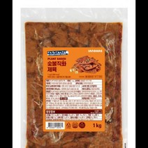 비건대체육 숯불직화제육 1KG, 단품, 단품