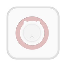 인생네컷 기계 스티커 사진기 스마트폰 사진 인화기 미니 포켓 프린터 bt 무선 열전사 프린터 학습알림diy 노트북 스마트 앱 편집용 미니 충전식 프린터 98, 분홍, 협력사