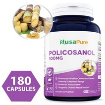 NusaPure - Policosanol 나사퓨어 폴리코사놀 100mg 180정, 1개
