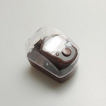 LED 미니 카운터기 쭈꾸미 낚시 반지형 절계수기, LED 미니카운터기(갈색)