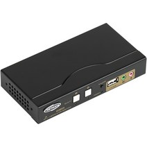 4K HDMI KVM 2:1 스위치(USB/케이블 포함) 2채널 HDCP 넷매이트NM-HKD02C