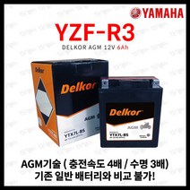 델코 YTX7L PCX125 베스파 배터리, 선택02(TZ8V), 1개