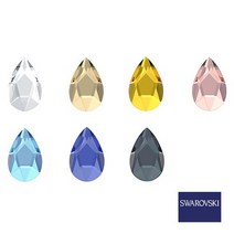SWAROVSKI 스와로브스키 플렛페어 컷 8x5mm, 스칼렛／옵션명2