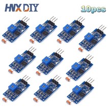 Arduino용 감광성 센서 모듈 빛 감지 모듈 10PCs, 한개옵션0