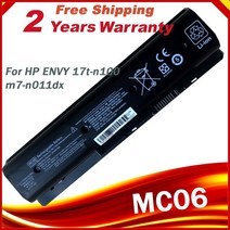 노트북 배터리 hp 804073-851 805095-001 806953-851 807231-001 hstnn-pb6r mc04 mc06 envy m7-n000, 없음