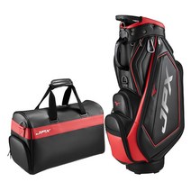 미즈노골프 JPX 006 골프 캐디백세트, 블랙레드