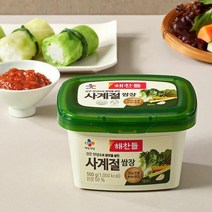 CJ 장 해찬들 사계절쌈장 쌈밥 고기쌈장 500g 1세트, 5세트