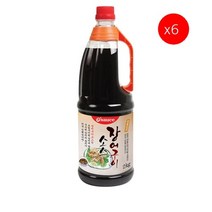 [더착한푸드]장어구이소스(선도 1.8L) 6개 식자재마트 대용량 업소용 장어소스 장어양념 카바야끼타레 액상소스