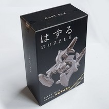IQPLUS 하나야마 캐스트퍼즐 60여종 1~6단계 hanayama 성인퍼즐 두뇌훈련 치매예방 교육퍼즐 수집퍼즐 취미퍼즐 고난도퍼즐, 504 ELK, 1세트