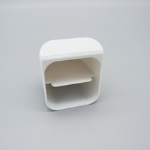 모니터부착 다용도 미니꽂이 2구 1개-화이트 사무용품흰색사각펜홀더 펜꽂이 연필꽂이 책상정리 사무용품, 본상품, 상세페이지 참조, 상세페이지 참조