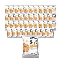 허닭 일품 닭가슴살 스테이크 치즈불닭 100g (1팩 당 170kcal), 40팩