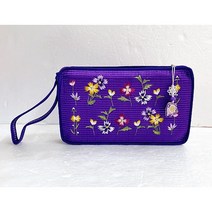 전통 꽃 자수 누비 파우치 복돼지 스트랩 한국 전통 기념품 외국인 라이온스 홈스테이 바이어 선물