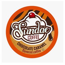 Sundae - Chocolate Caramel Ice Cream Flavored Coffee 선데 초콜릿 카라멜 아이스 크림 맛 커피 48캡슐