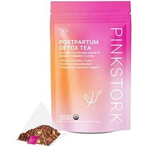 Pink Stork 핑크 황새 산후 회복 차 자연 에너지 비타민, 생강 심황