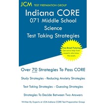Indiana CORE 071 Middle School Science - Test Taking Strategies: Free Online Tutoring - New Edition ... Paperback, Jcm Test Preparation Group, English, 9781649263285